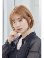 ミチオ ノザワ ヘアサロン ギンザ(Michio Nozawa HAIR SALON Ginza)&nbsp;ナチュラルハイトーンボブ