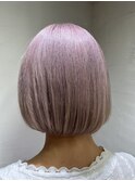 透明感カラーピンクホワイトベージュ10代20代大人かわいい