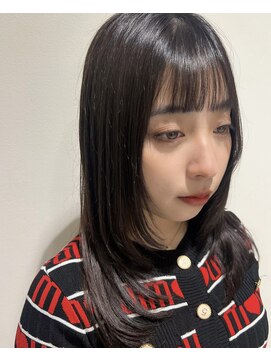 ヴァンカウンシル 豊橋店(Van Council) 韓国風カット☆まろみグレージュ