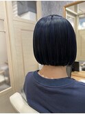 wカラーで艶ボブ♪