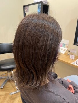 アルター(aL ter) ラベンダーベージュ［黒髪/グレーベージュ/前髪パーマ］