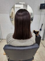 ビーヒアナウ N゜03 金沢駅西店(BE HERE NOW) 巻ける縮毛矯正/髪質改善/艶髪/ミディアム