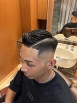 ヘアモード キクチ 銀座店&nbsp;ハードパートスタイル