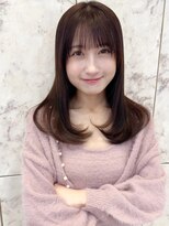 シー バイ ロンド 新宿(Sea by Lond) 韓国風前髪×レイヤーカット【髪質改善/新宿/レイヤーカット】