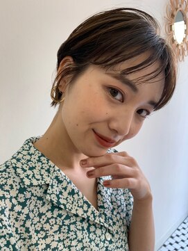 ローウェ 新百合ヶ丘(Louwe) ショートボブ髪質改善白髪染め