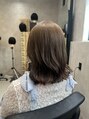 アグ ヘアー リベル 守口市駅前店(Agu hair liber)&nbsp;透明感溢れるカラー！ブリーチになしダブルカラー♪