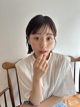 ガーランド (Garland) 切りっぱなしボブ/顔周りレイヤー/前髪/原宿神宮前