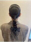 艶髪 タイト編み下ろし