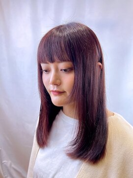 サラ ビューティ サイト 春日(SARA Beauty sight) 暖色カラー/レッド/ワインレッド/レッドブラウン