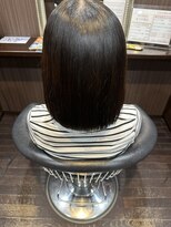 髪の美院 シャルマン ビューティー クリニック(Charmant Beauty Clinic)&nbsp;まとまる長めボブ