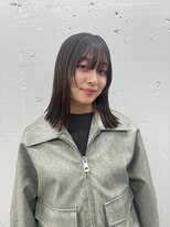 ジルスタジオ(JILL STUDIO) JILL STUDIO 切りっぱなしセミロング/ナチュラルブラウン