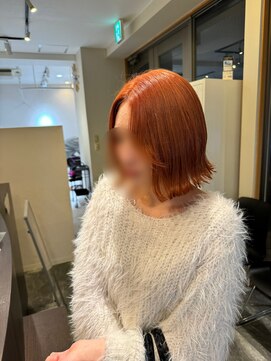 グランドール(Grandoll) オレンジカラー×外ハネボブ