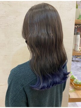 ザ ランド(THE LAND) ブルーカラー/裾カラー