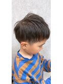 ツーブロすっきりキッズカット