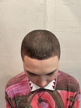 ビーバイエイトジェンツ(Bee by EIGHT GENTS) ブルーブラック/スペインカール/スパイキーショート/心斎橋 ブ