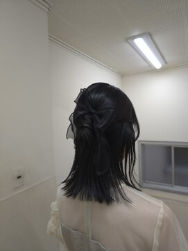 ネアー 新潟(NEER) アプリコットオレンジ/くびれヘア/ウェーブショート［新潟］