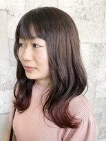 リサ グランシェ(RISA granche)&nbsp;裾カラー×ケアブリーチ×ピンクベージュ