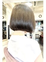 サーティエイト(38)&nbsp;上質大人美人丸みショートボブ/カット/髪質改善/元町/ボブ/