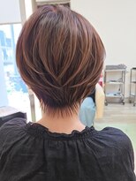 ウィル あべの店(WiLL)&nbsp;イメチェン丸みショートナチュラルボブ30代40代50代田嶋20