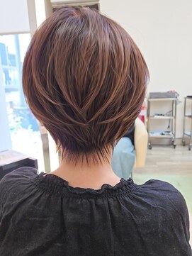 ウィル あべの店(WiLL) イメチェン丸みショートナチュラルボブ30代40代50代田嶋20