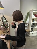 艶ブラウンボブ