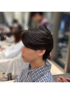 アッシュ 池袋店(Ash) 曲がる縮毛矯正/センターパート　#池袋駅