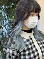 ヴェルデ(Verde)&nbsp;水色×インナーカラー