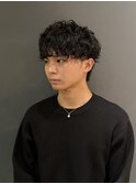 縦落ちシャドウパーマ
