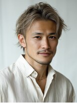 ビフィーノ リルネ フォー メン(Bifino Rilune for men)&nbsp;クラゲヘアー/小顔/ココアベージュ/オリーブグレー/川西