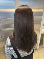 オーガニック リブ 川越(organic+live) 冬の大人上品ヘア◎20代30代40代艶ブラウンベージュロング