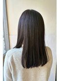 ぱつっと顔周りローレイヤー