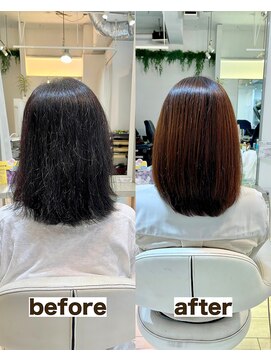 シゲ 自由が丘店(SHIGE) 白髪染めも髪質改善カラーでマイナス10歳40代50代白髪ぼかし美髪