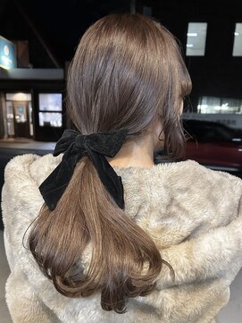 ラック 津田沼(LUCK) ダークブラウン/ブリーチなしブラウン/ココアベージュ