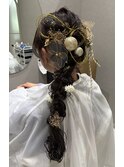卒業式ヘアセット