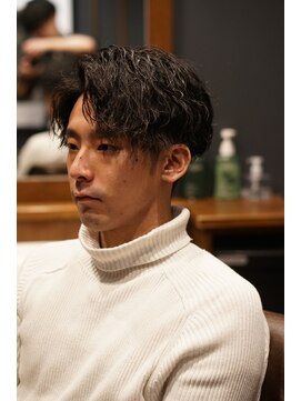 銀座 シノ 本店(shino) ツイストパーマ×カジュアルスタイル