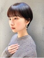 バイエイト(X８)&nbsp;前髪ありツヤ髪小顔耳かけショート