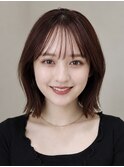 小顔くびれレイヤーボブ