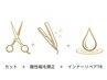 【ご新規様限定☆髪質改善】弱酸性縮毛矯正＋カット＋インナーリペアTR