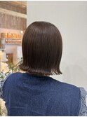 切りっぱなしボブ