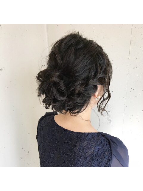 ヘアセット/ヘアアレンジ/アップスタイル/着物/成人式/卒業式