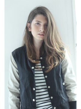 モッズ ヘア 銀座店(mod's hair) ～mod's hair～バレイヤージュ無造作ウェーブ