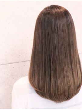 ワンヘアーアシスト(ONE HAIR assist) 【ONE HAIR】ツヤベージュグラデーション【美髪】