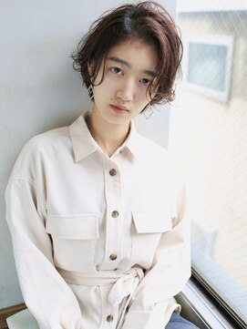 バース(BIRTH) 天神【BIRTH】大人ショートボブ×くせ毛風カール　3