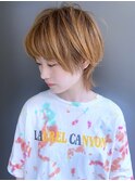【morio池袋】可愛くて色気のあるマッシュウルフショート♪