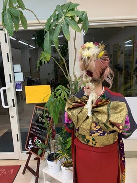 ヘアメイク リーフ 茂原店(HAIRMAKE Leaf) 和装ヘアセット