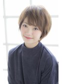 ナチュラルハンサムショート　【新宿】