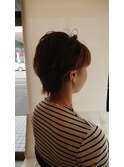 ショートボブ、髪質改善、白髪ぼかし、キッズカット、カット
