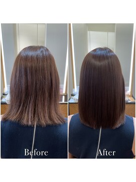 エレメンツ(ELEMENTS) 酸性ストレート＆イルミナカラー☆ダメージレスで髪の毛を一新♪