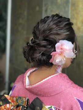 アムズヘアーファム 和装アレンジ