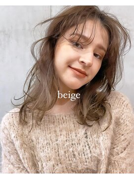 ソルトウォーター(SALT WATER) ニュアンスミディアム まろやかベージュ